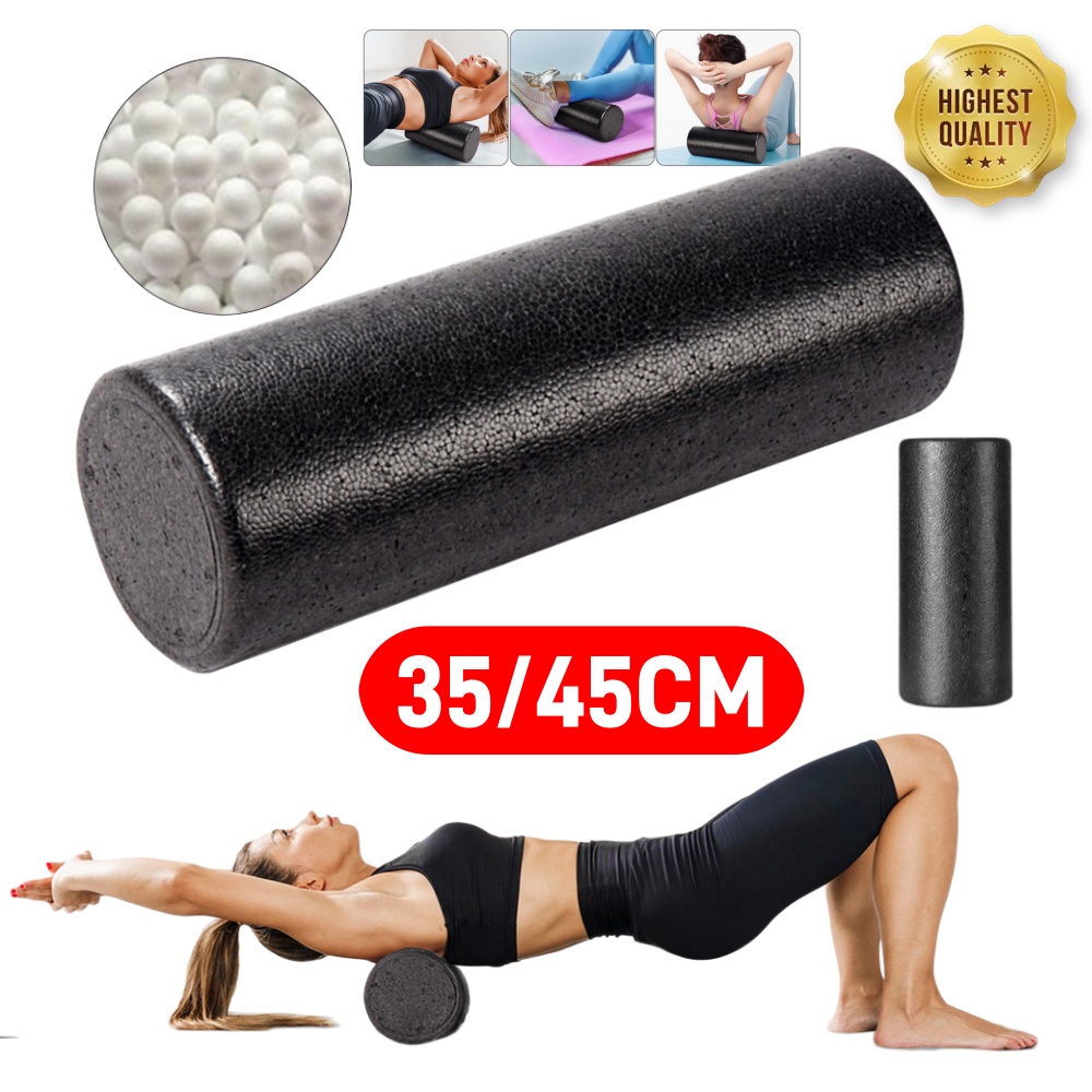 Yoga Fitness Roller - 35/45CM EPP Yoga-Schaumstoffrolle für Fitness, Tragbare