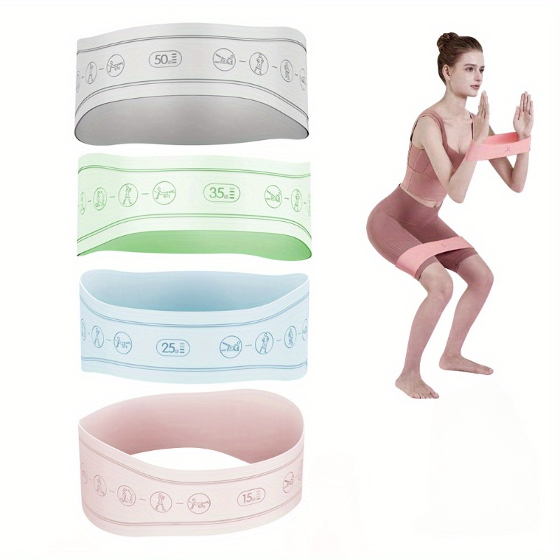 Yoga Fitness Resistance Band - Silikon Butt Ring Yoga Elastische Spannung