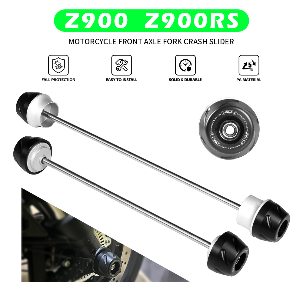 Core Slider - Z900 SE RS Vorder- und Hinterachse