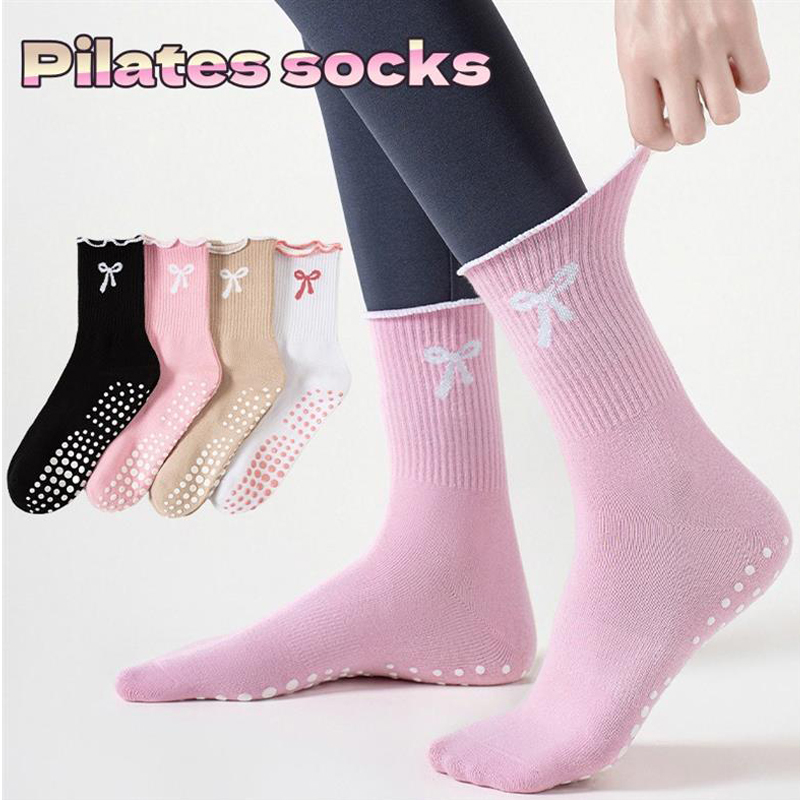 Yoga In Fitness - Dreamlikelin 1 Paar Damen-Pilates-Socken, rutschfeste, professionelle