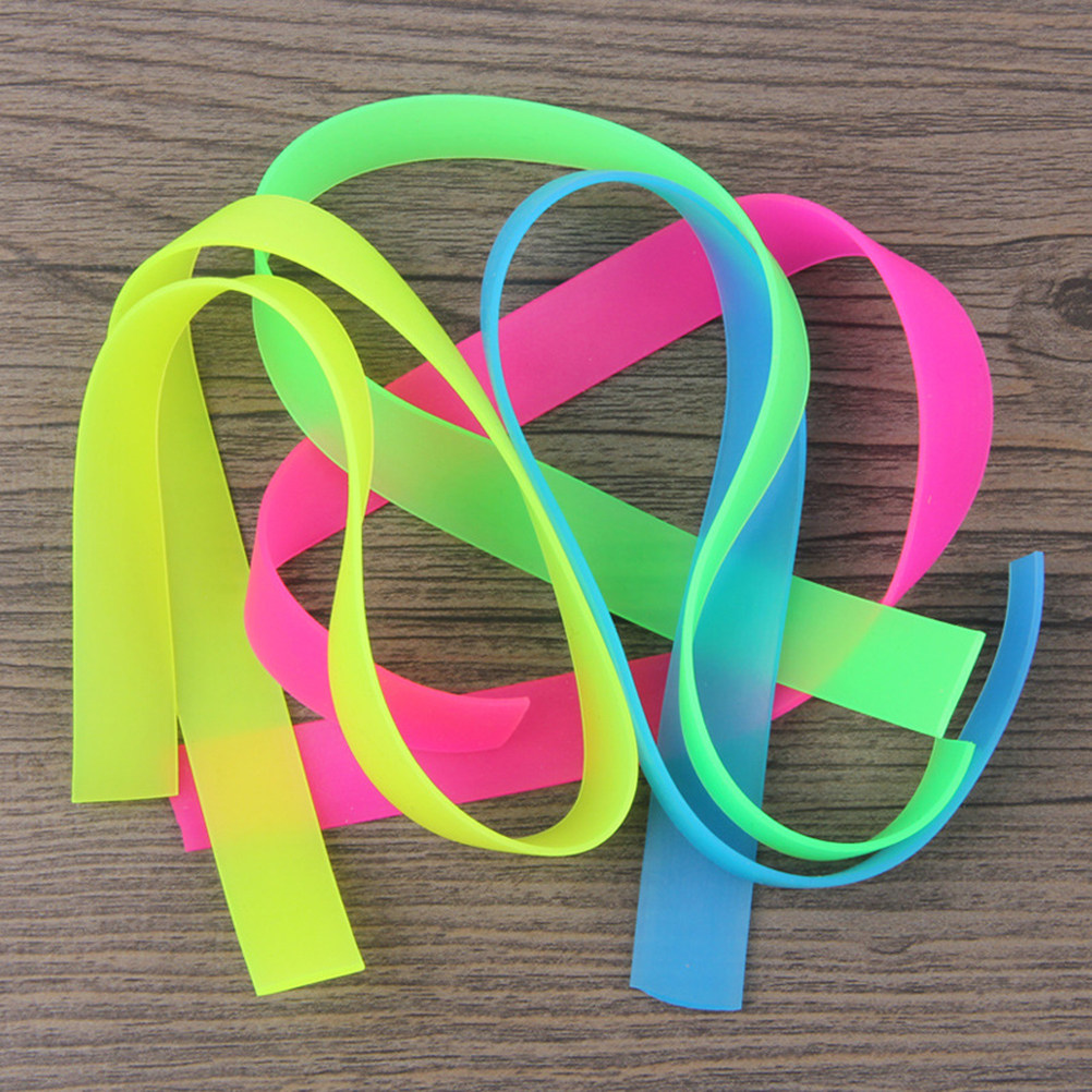 Jump Rope - 2 Stück Elastische Springseile, Verstärkte Dehnbare