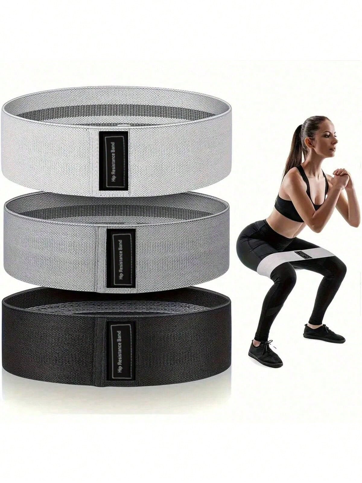 Yoga Fitness Resistance Band - Elastische Widerstandsbänder für Hüfte, Po, Gesäß