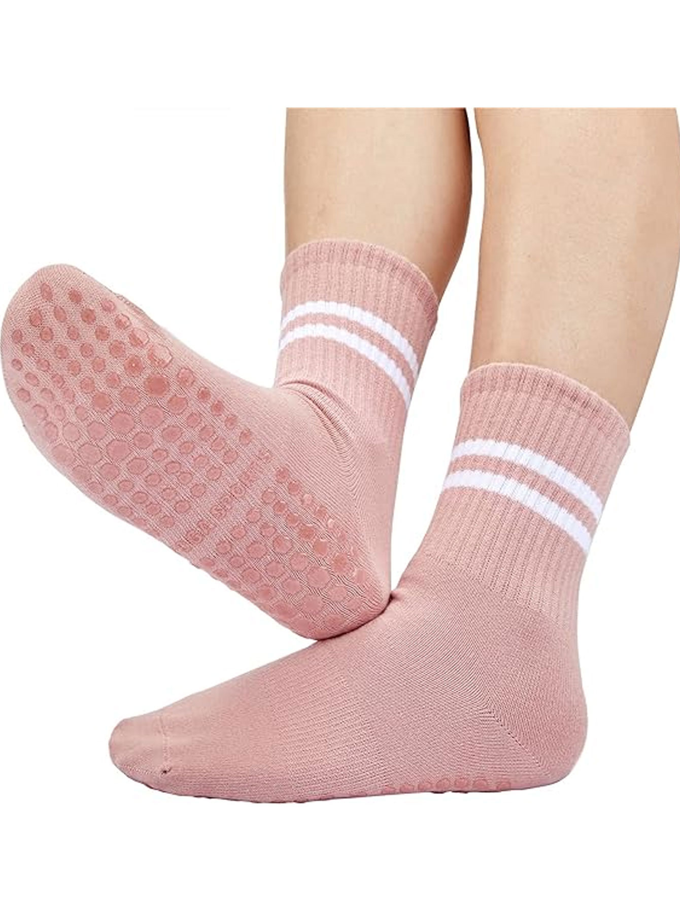 3 Paar Yoga-Socken, rutschfest – Jump Rope Bewertung und Preis