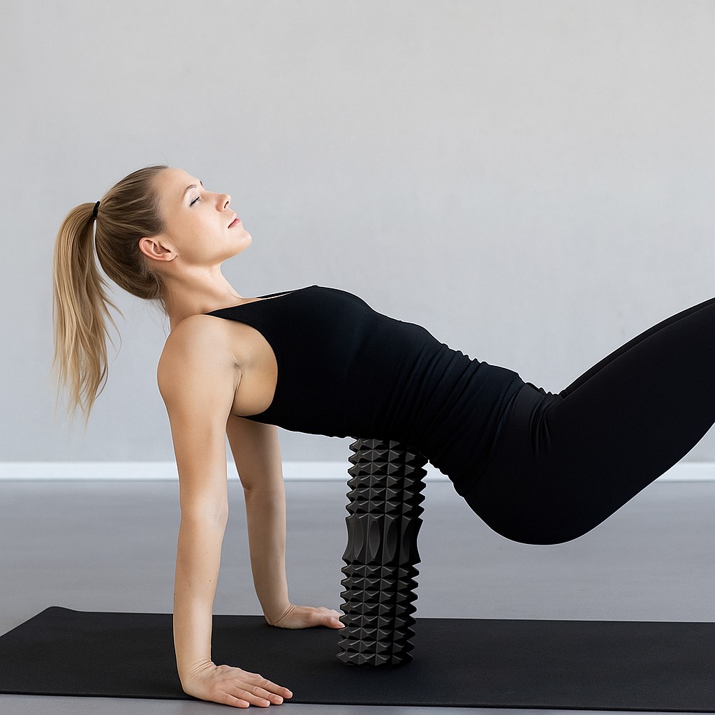 EVA-Schaumstoff-Fitness-Rücken – Yoga Fitness Roller Bewertung und Preis