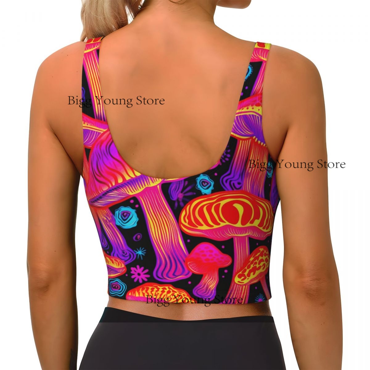 Group Mushrooms Basic Tops Dam – Yoga Fitness Group Bewertung und Preis