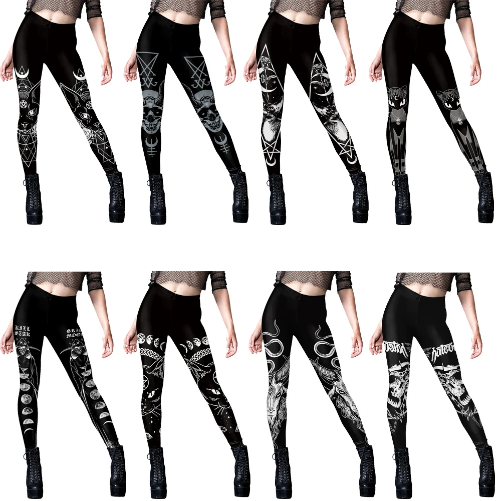 Gothic Frauen Leggings Sexy Mi – Yoga Fitness Holiday Bewertung und Preis