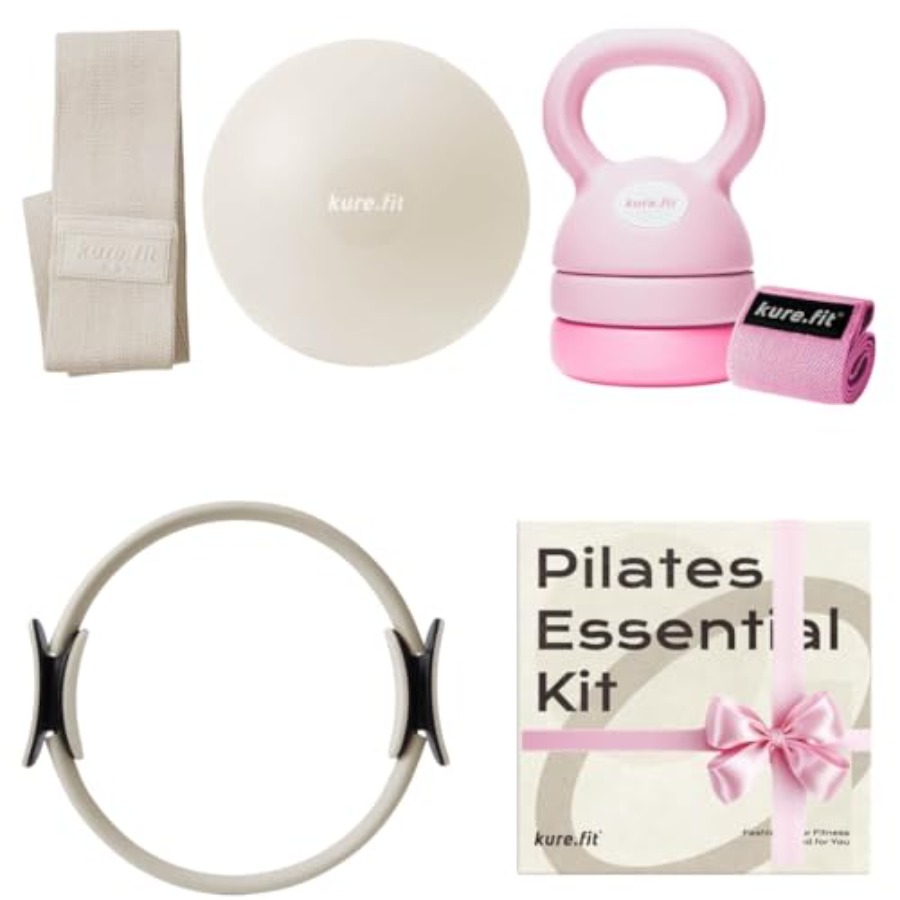 Heim-Pilates-Set Rosa Verstell – Kettlebell Bewertung und Preis