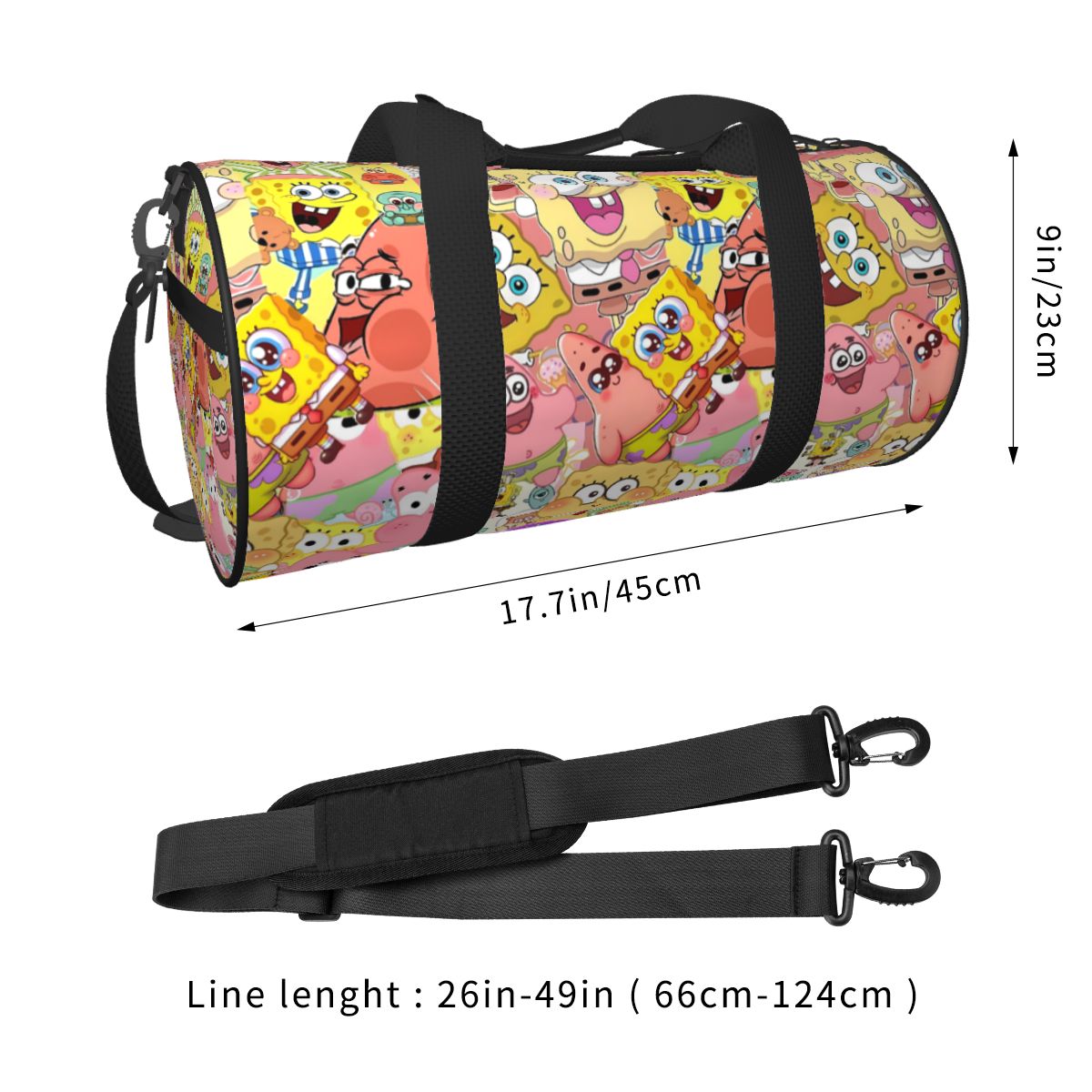 Reisetasche S-SpongeBobed Pink – Yoga Fitness Group Bewertung und Preis